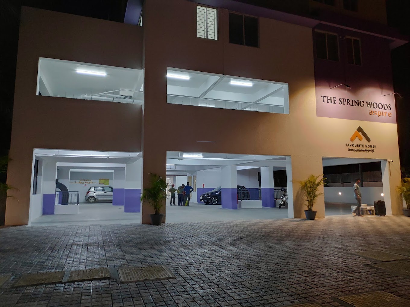 2BHK Semi-Furnished Brand New Spring Woods Apartment at Kazhakootam for rent