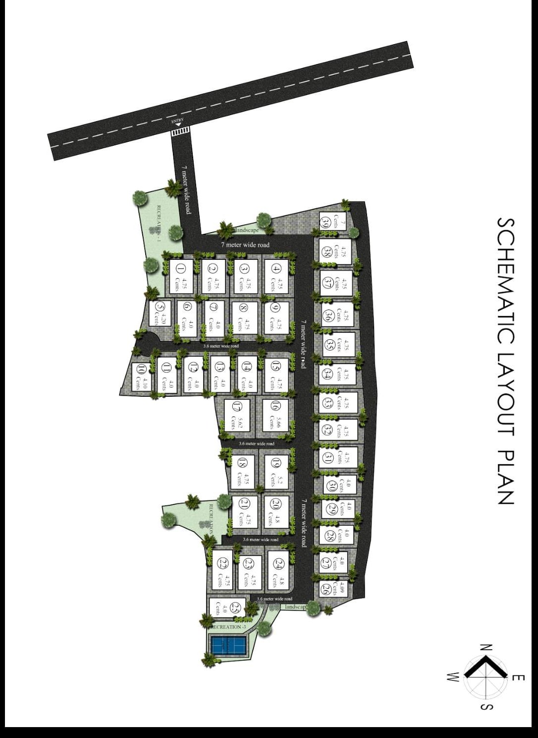 Villas Near Mangalapuram