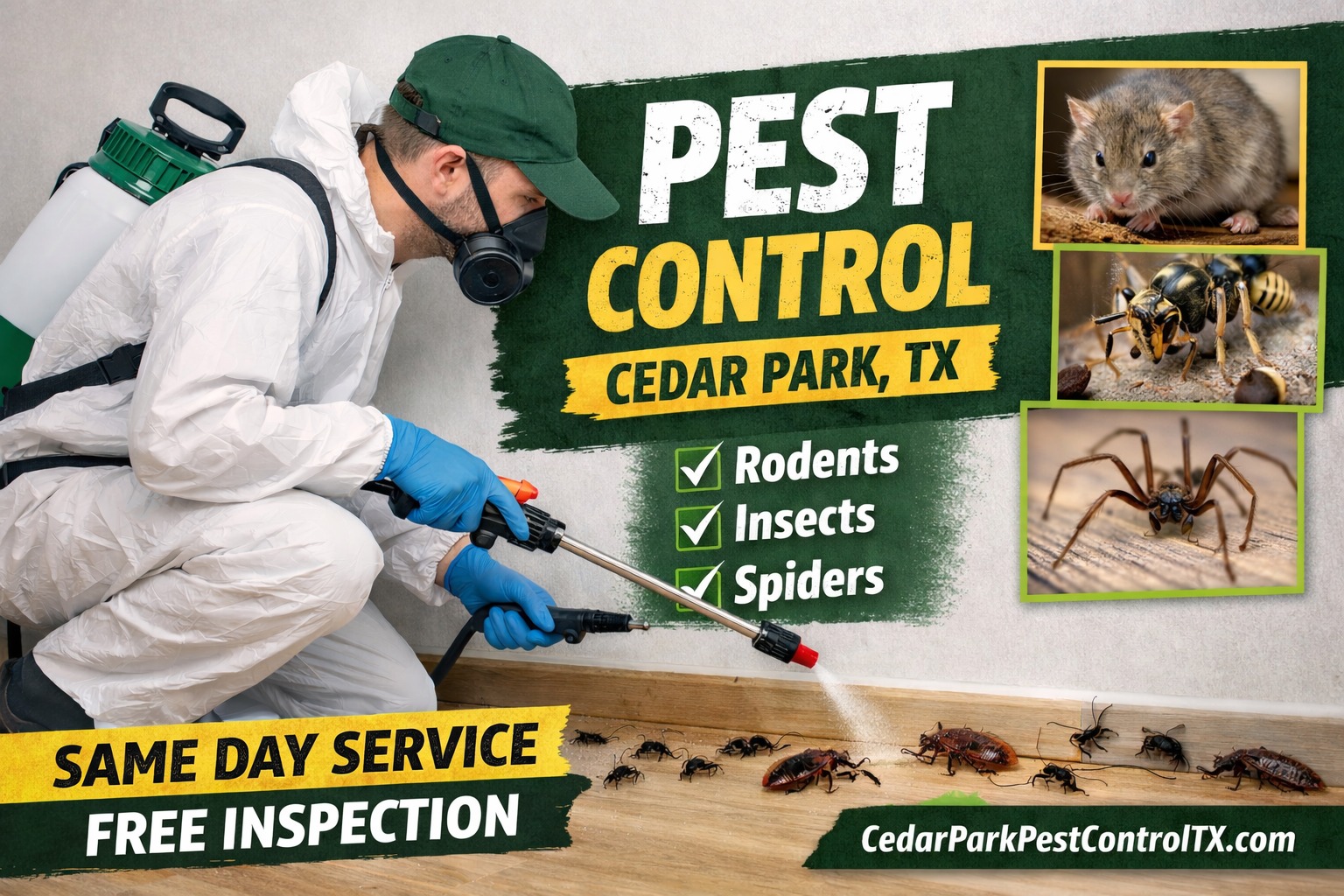 Pest Control Service in Cedar Park TX