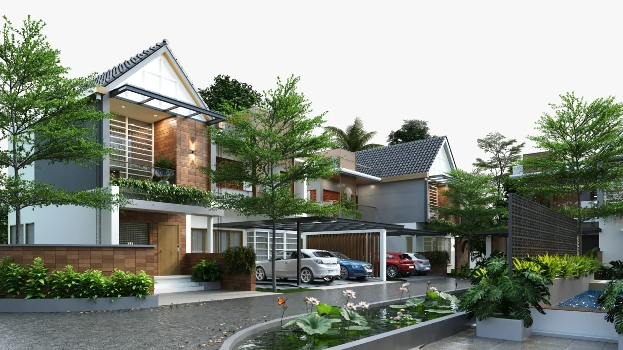 Villa at udayamperoor, eranakulam